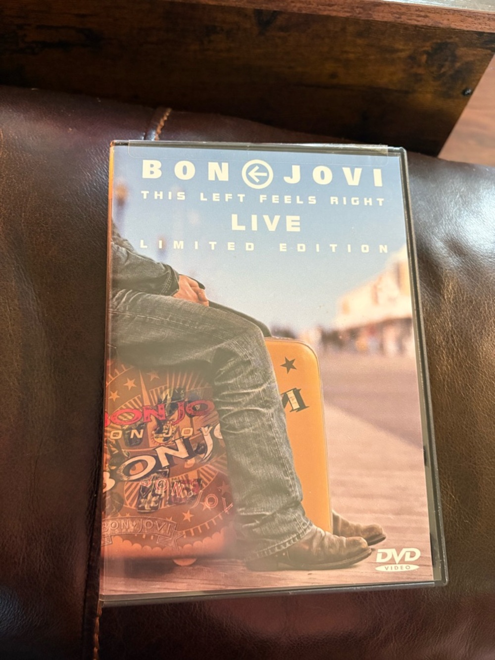 Bon Jovi "This Left Feels Right Live" Limited Edition DVD - Yellow Artwork